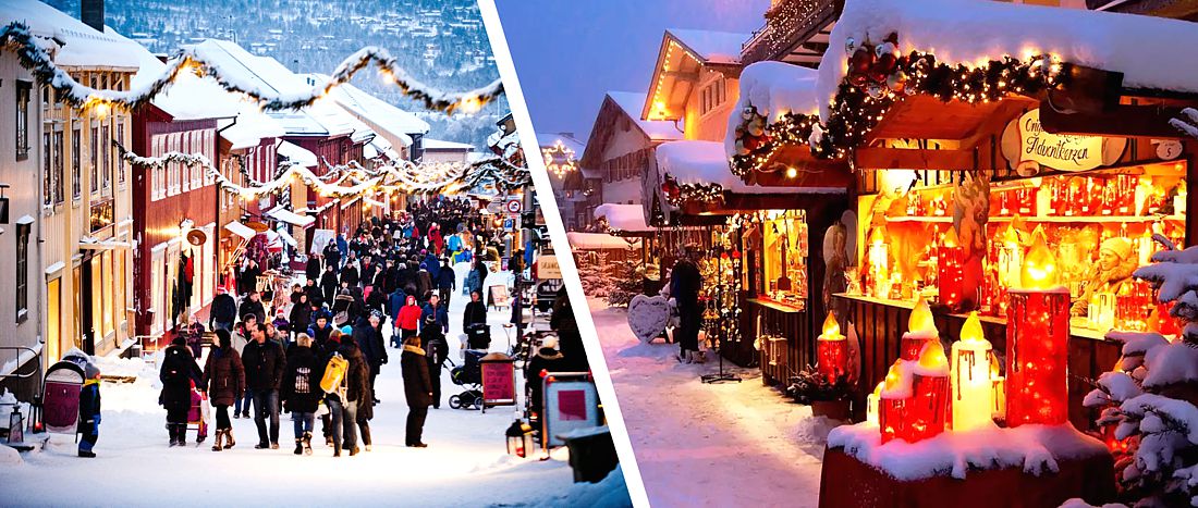Рождественская ярмарка в Норвегии