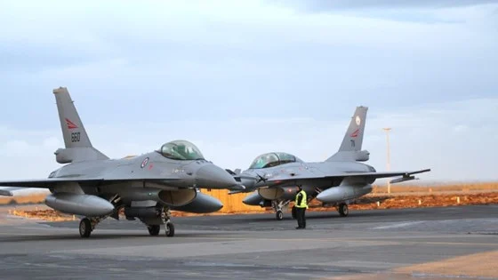 Норвегия отправит два истребителя F-16 в Данию для обучения украинских пилотов