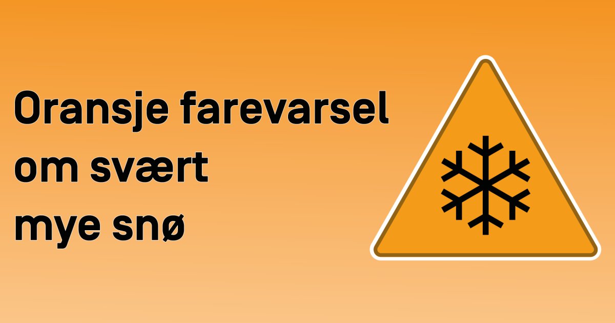 оранжевое предупреждение о снегопаде