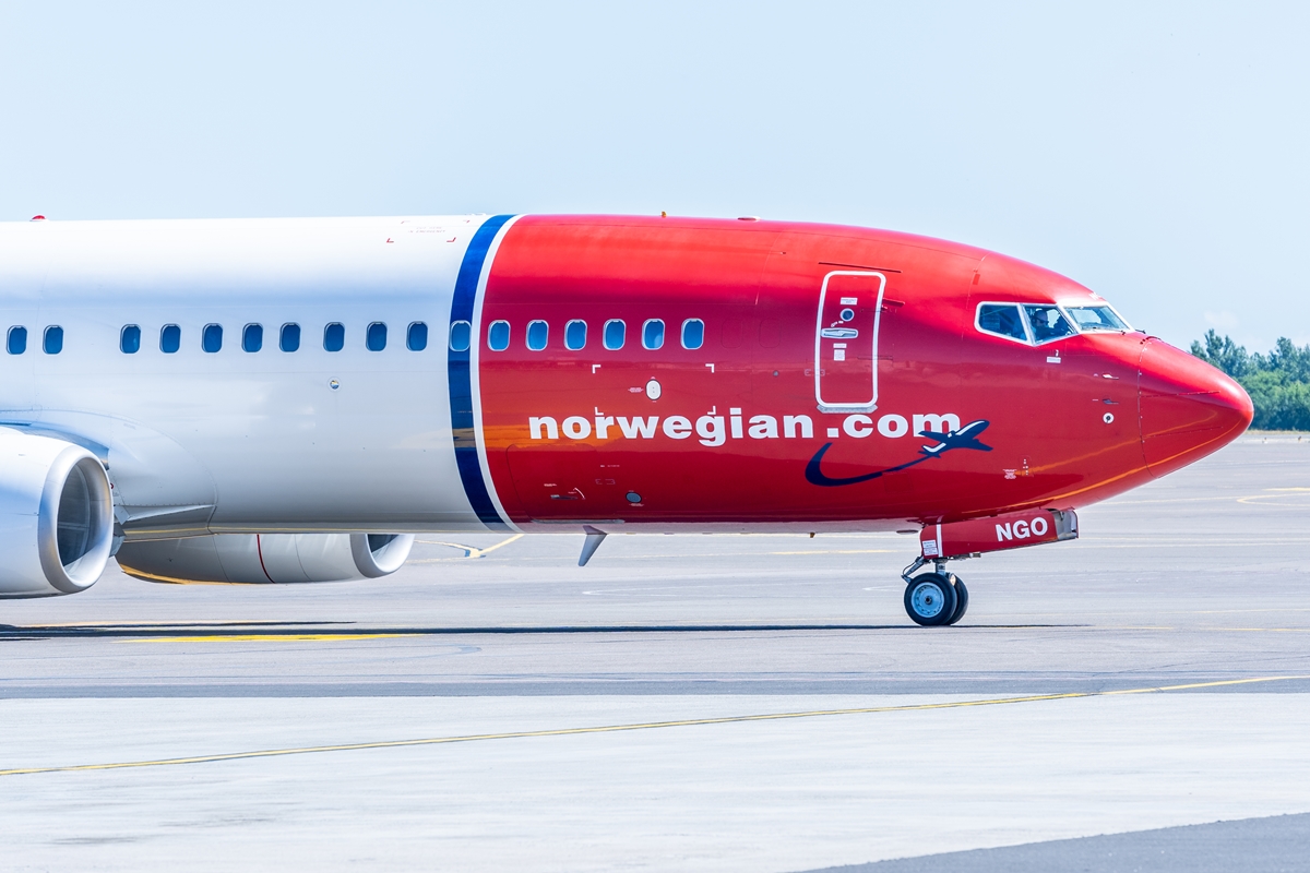 В Norwegian Air Shuttle самое большое количество пассажиров с 2019 года